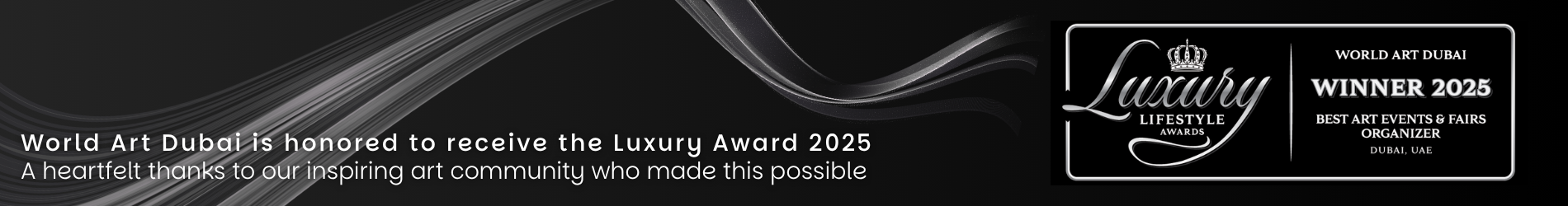 World Art Dubai Luxury Lifestyle Awards 2025 winner in Dubai